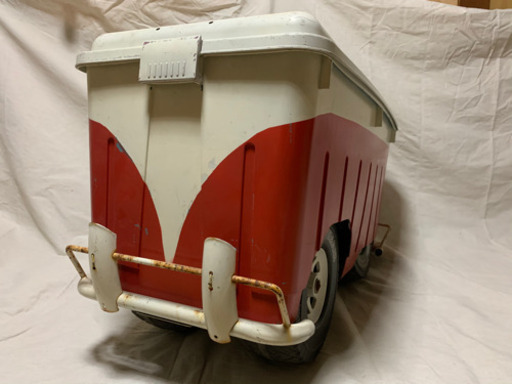 ワーゲンバス風　ベランダストッカー