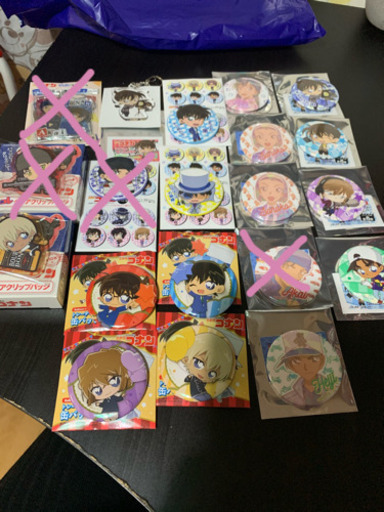 アニメイト　名探偵コナン　缶バッチ各種