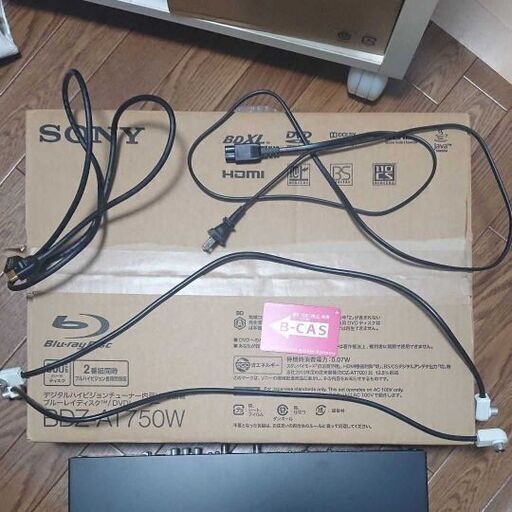 SONY　BDZ-AT750W　FullHD 500GB　ブルーレイレコーダー