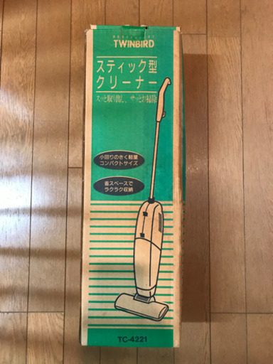 未使用　ツインバード　掃除機