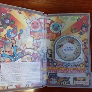 PSP ソフト　太鼓の達人　ぽーたぶるDX 中古品ジャンクの画像