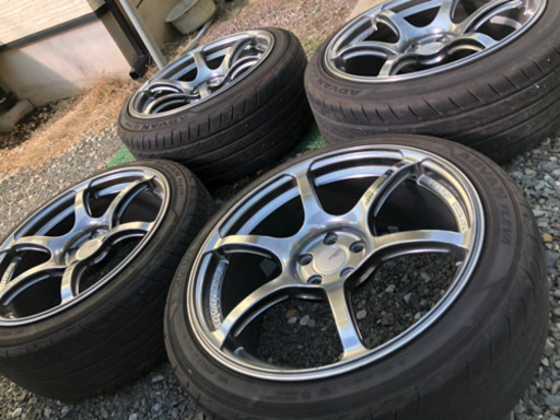 ADVAN RACING アドバンレーシング RG3 8.5J+45 2本 9.5J+45 2本