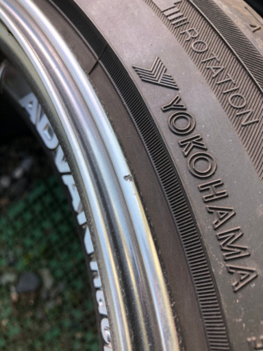 ADVAN RACING アドバンレーシング RG3 8.5J+45 2本 9.5J+45 2本