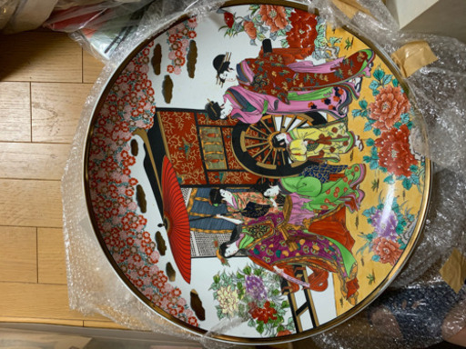 特大絵皿（有田焼）