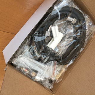 【新品未使用】自動停止搭載 ダブルアクションエアブラシ ミニコンプレッサーセット ホビー プラモデル 塗料 塗装 スプレー（清潔ブラシ エアフィルター エーアホース付き）の画像