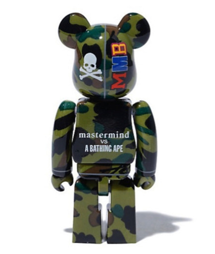 MM VS BAPE BE@RBRICK 100% & 400% (GREEN）