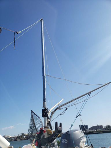 スパンカー　小型スパンカーセット(20〜27ft用)