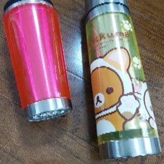 中古品　リラックマ水筒　マグ　セット