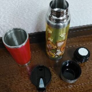 中古品　リラックマ水筒　マグ　セットの画像