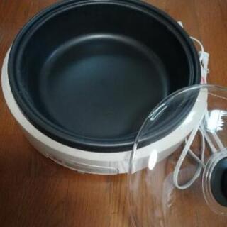 グリル卓上電気鍋　テーブルでお鍋をしてくださいの画像