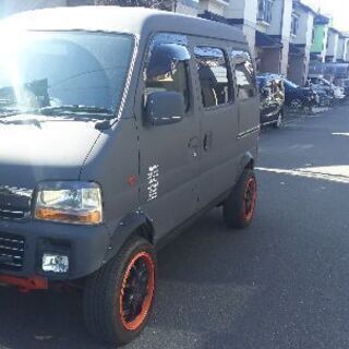 リフトアップ エブリィワゴン 62V 車検付き