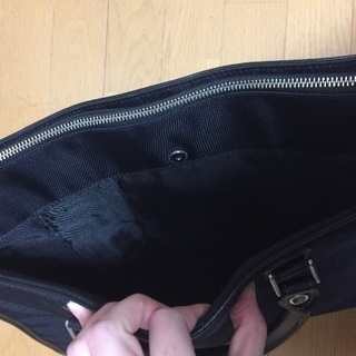 【値下げ】メンズ リクルートバック 黒の画像