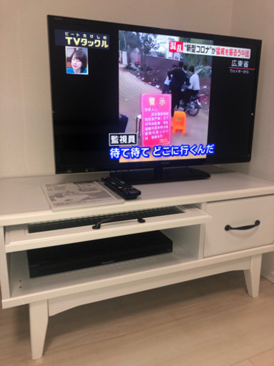 美品❤︎テレビ台とブルーレイ付き❤︎32型テレビ❤︎