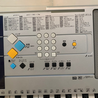 YAMAHA 電子ピアノ PSR-E323の画像