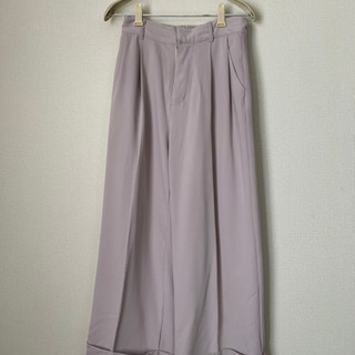 値下　ワイドパンツ  スラックス　ページボーイ