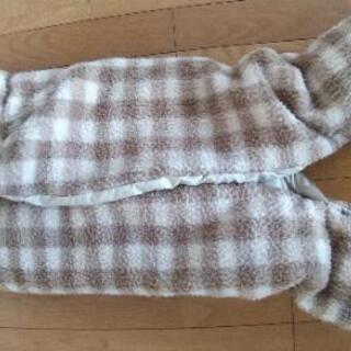 【良品美品】今週まで値下げ 防寒ブランケットケープ  4wayの画像