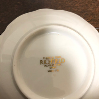 7月21日まで限定価格【たち吉 / RICH FIELD ◆【洋食器】小皿　5枚の画像