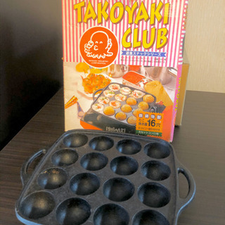 カセットコンロでタコ焼き・アヒージョ！