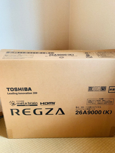 テレビ/TOSHIBAレグザ   26インチ