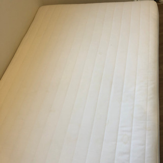 ✨美品✨無印良品　セミダブル脚付マットレスの画像
