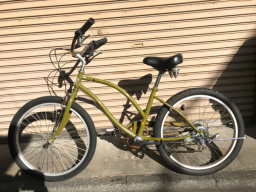 整備済中古自転車 five  card ビーチクルーザー 6段ギア