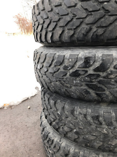 [値下げ]JA11 ジムニー　ブラットレー　5.5J  +22　195/R16 6P.R トーヨートランパス　マッドタイヤ　