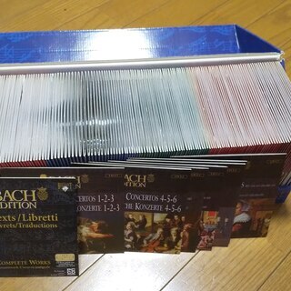 バッハ作品集(Bach Edition Complete works) CD155枚）の画像