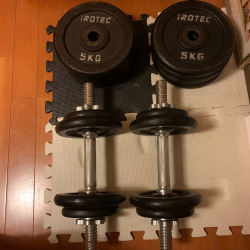 アイロテック ダンベル 30㎏×2セット