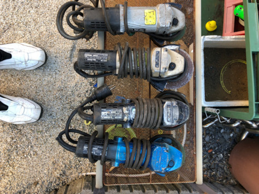［取引中］ベビーサンダー、100ボルト、グラインダー、HITACHI