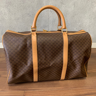 セリーヌ　CELINE ボストンバック　マカダム柄の画像