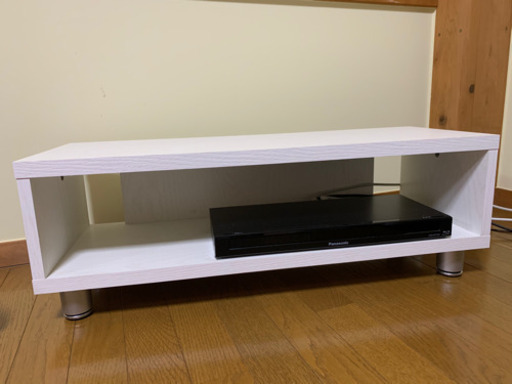 【譲渡者決定】テレビ台　棚　白い　ニトリ