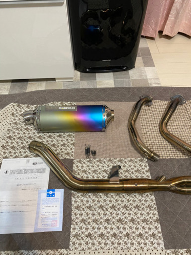 cbr400r モリワキ　マフラー　チタン　フルエキ　値段交渉有り