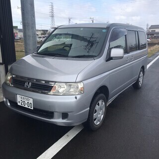 総額16.8万円 4WD平成15年式 ホンダ ステップワゴンG (RF4) 7万キロ 車検令和2年9月 シルバーの画像