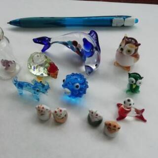 ガラス細工８点他