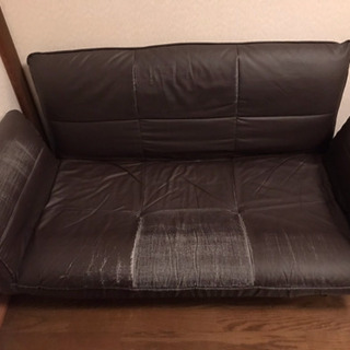 無料‼️あげます‼️火曜日まで‼️ソファー ベット