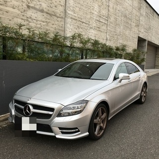 H26　Mベンツ　CLS350　AMGスポーツパック　ブルーエフ...