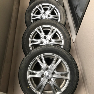 スタッドレスタイヤ165/65/R14 ホイール 4本セットの画像