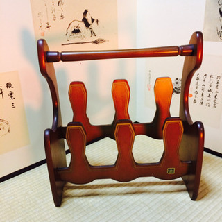 スリッパ立て 玄関用 木製