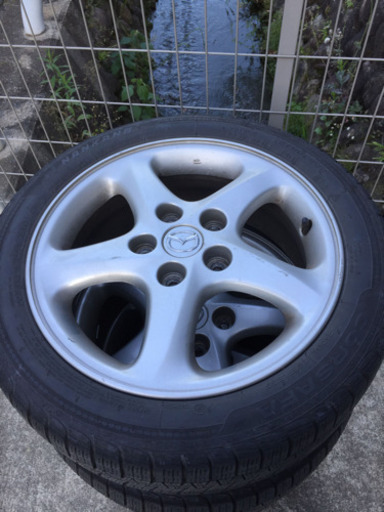 アルミホイール　マツダ純正　スタッドレス