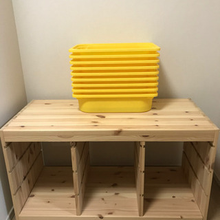 IKEA 玩具収納の画像