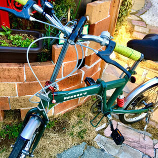 6段変速の折り畳み自転車です。　