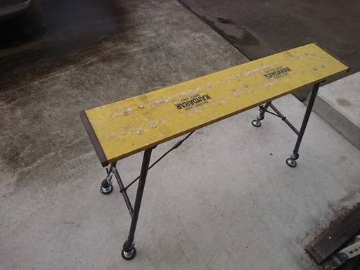 KANDAHAR チューンナップテーブル  ワックスに 足長調整可能 角度自在足　スキー/スノボ