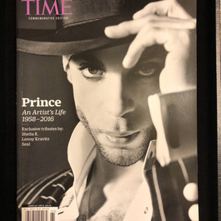 Used美品　雑誌　TIME Prince特集　2016年発行