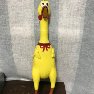 鳴くおもちゃ　にわとり　オブジェ