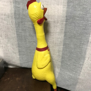 鳴くおもちゃ　にわとり　オブジェの画像