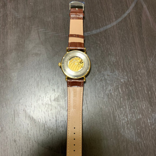 海外限定品　メンズ高級腕時計　ブラウンレザーの画像