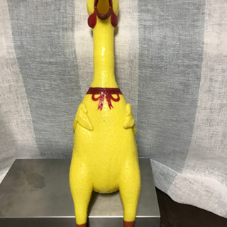 鳴くおもちゃ　にわとり　オブジェの画像