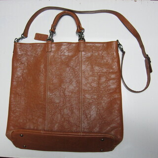 【中古】革製　ショルダー兼ハンドバックの画像