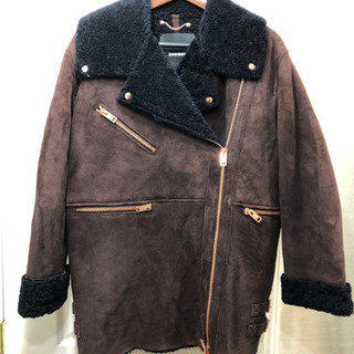diesel ディーゼル　リアルムートンコート　新品　定価25万...