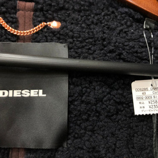 diesel ディーゼル　リアルムートンコート　新品　定価25万 レディースＬの画像